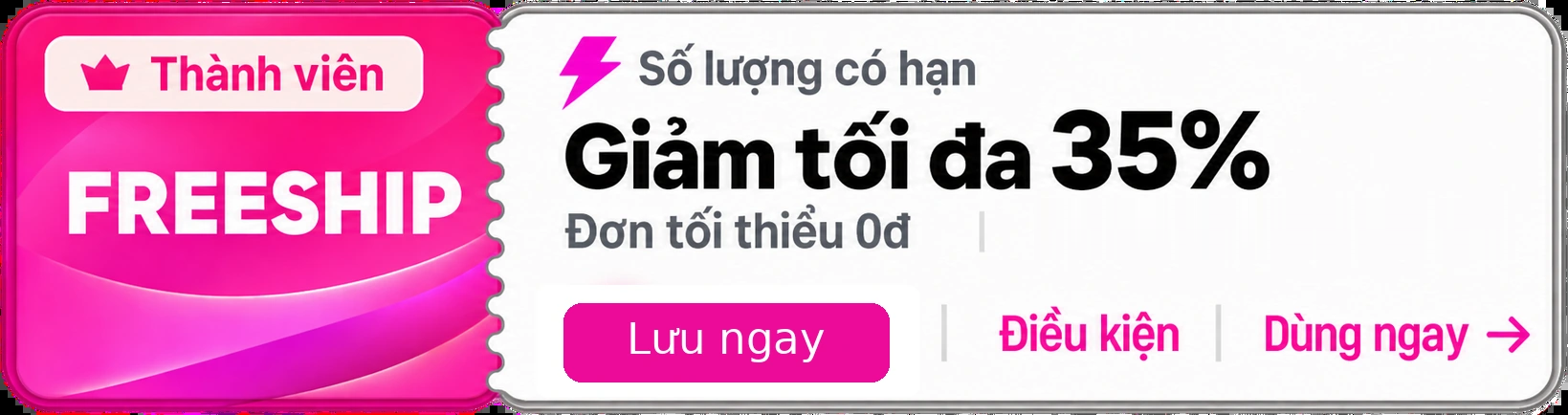 Voucher thành viên giảm tối đa 35%